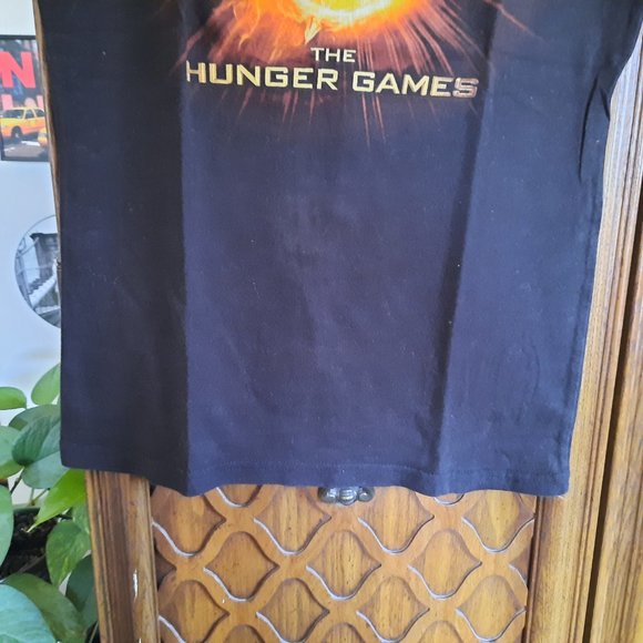 3/$10 The Hunger Games Logo Mockingjay Graphic Crew Neck Tee - Black - Picture 6 of 16